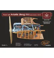 HPH 1/18 Aviatik (Berg) D.I.Austro Daimler 160 HP Engine