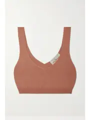 [Cortana] Cortana - Cashmere Soft-cup Bra - Brick - small small Red