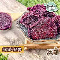 在飛比找PChome24h購物優惠-無糖紅火龍果乾 隨身包(買一送一共2包) 天然果乾 火龍果 