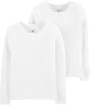 [Carter's] Boy`s Long Sleeve 2-Pack Cotton Undershirts