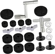 COSMEVIVI 1 Set Useful Felt Cymbal Pads for Drum Kit Washers and Nuts Easy Replacement Drum Accessories for High Performance and Outdoor Use