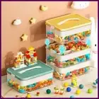 Lego Storage for kids Building Blocks Storage Boxes Adjustable Lego Organizer Co