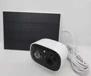 NEW Security Camera Wireless Outdoor Solar Battery Power 1080P Color Night...