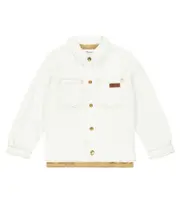 [Bonpoint] Bonpoint Cotton overshirt Y 14 blue