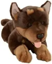Gismo Australian Kelpie Puppy Stuffed Animal Soft Plush Toy, 30 cm Height