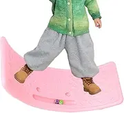 Wobble Board Kids - Open-Ended Swinging Training Board, Children Rocker Wobble, Wobbling Practice Board For Indoor, Home, Kindergarten, Backyard, Classroom