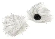 Movo WS-RD12 Furry Windscreen Fitted for 12m Lavalier Microphones