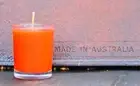40hr Pure LEMON MYRTLE & ORANGE CITRUS Essential Oil UPLIFTING SOY Jar CANDLE