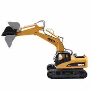 Toys 15Channel 2.4G 1/12RC Metal Excavator Charging RC Car