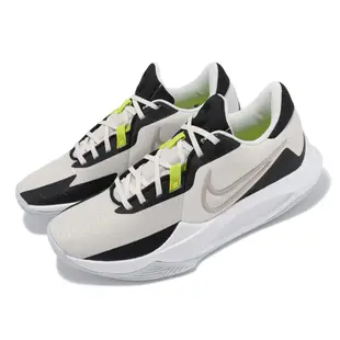 Nike 籃球鞋 Precision VI 灰 黑 螢光 男鞋 低筒 實戰 運動鞋 【ACS】 DD9535-004