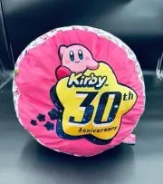 BRAND NEW Kirby 30th Anniversary Pillow Plush Cushion W/ tag Nintendo Import
