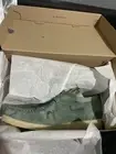 Clarks Originals Mens Wallabee Green Camouflage Suede Casual Shoes