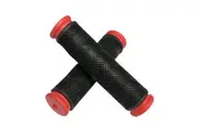 Red Bicycle MTB BMX Cycle Road Mountain Bike Handle Bar Grips Rubber Hand-Grip