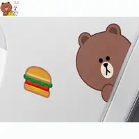 在飛比找蝦皮購物優惠-臺灣出貨 LINE FRIENDS 熊大莎莉兔兔 卡通汽車裝