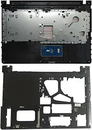 New Compatible for Lenovo G40-30 G40-45 G40-70 G40-80 Z40-30 Z40-45 Z40-70 Z40-80 G40 Z40 Palmrest Upper Cover/Laptop Bottom Case (Color : with touchpad C D)
