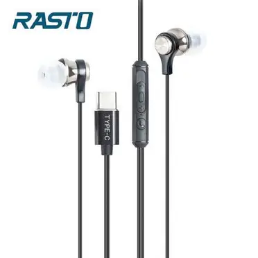 RASTO RS33 鈦金高感度Type-C磁吸入耳式耳機