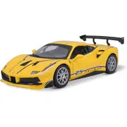Bburago 1:24 Ferrari 488 Challenge No.25 Diecast Display Model Sports Car 3+