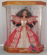 1997 Happy Holidays Barbie New In Box