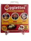 Egglettes Hard-Boiled Eggs Without the Shell Perfect Eggs 4 count - New Sealed