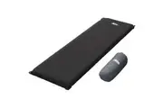 Weisshorn Self Inflating Mattress Camping Sleeping Mat Air Bed Pad Single Black