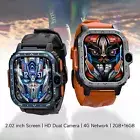 4G Android Smart Watch 2G RAM+16G ROM GPS WiFi Dual Camera For Men Women NEW