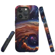 For iPhone 15 Pro Max Tough Protective Cover, Unknown Galaxy