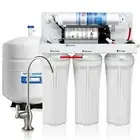 APEC 5 Stage 45 GPD Reverse Osmosis Water Filter System For Low Pressure RO-PUMP
