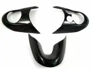 Dry Carbon Fiber STEERING WHEEL Cover for MINI COOPER F54/F55/F56 S (for: Mini)