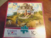 Charles Wysocki A Delightful Day on Sparkhawk Island 1000 Piece Puzzle NIB