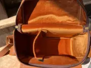 Goat Brown Leather Warranty Bag Camera Messenger Classic Bag Padded Satchel Bag1