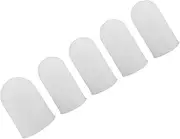 Silicone Finger Protector Thumbs Cover Heat Cooking Baking Barbecue Finger Guard Kitchen Accessories