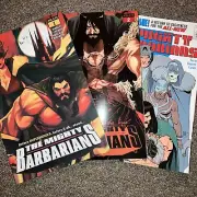 THE MIGHTY BARBARIANS 3 BOOK Set # 1 2 3 2023 DEADSTOCK Ablaze Comics