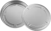 ETHZZLE High Capacity Metal CD DVD Storage Case Space Saving Organizer for DVDs Vcds More Portable Round Design with Multifunctional Use Compact Disc Holders for Travel