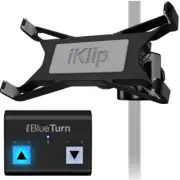 IK MULTIMEDIA TABLET PAGE TURNER BUNDLE iRig Blueturn Pedal & iKlip Xpand Stand