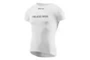 Skins Men's Cycling Activewear Short Sleeve Baselayer White