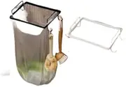 Cabinet Garbage Rack Kitchen Garbage Bag Hanger Plastic Bag Shelf Trash Can Bracket Deposit Rack Plastic Bag Shelf Kitchen Accessories 橱柜垃圾架厨房垃圾袋挂架塑料袋架垃圾桶支架收纳架塑料袋架/499