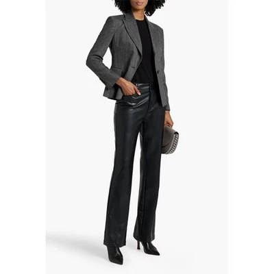 NWT Brunello Cucinelli Bead Metallic Pinstriped Twill Wool Blazer US 18 IT 54