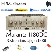 Marantz 1180DC amplifier rebuild restoration recap service kit repair capacitor