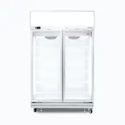 Bromic Refrigeration Bromic Upright Display Fridge Flat Glass Door 976L LED GD1000LF - Commercial Drink Fridges (BR-3736246) - 3736246-BR