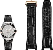 [BKUANE] Genuine leather silicone base wristband for Omega constellation series Perfect Observatory 131.13 Manhattan series watch strap