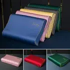 Comfortable Silk Pillowcase Memory Foam Latex Contour Pillow Cover Home Decor x1