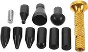 1 Set Dent Repair Tool Tap down Pen with Heads Metal Tools Dent Removal Kit Metal Dent Removal Pen Auto Dent Removal Tools Hand Tool for Tap down Pen Kit Dent Puller Tool Plastic