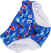 [LIFKOME] 3pcs Swim Diapers Reusable Baby Training Pants Leakproof Swimming Nappies for Boys Girls Comfortable Waterproof Diapers for Summer Vacation
