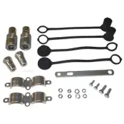 Parker Hydraulic Break-Away Clamp Kit 1/2" NPT w/ One-Hand Connect/Disconnect