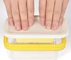 Butter Slicer Cutter Dish Airtight Box Stick Container Airtight Lid for Cheese