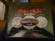 Star Trek Blueprints by Franz Joseph 1975 Complete set of 12 Pristine Condition