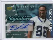 2007 TRILOGY AMERICA'S GAME SIGNATURE ISAIAH STANBACK