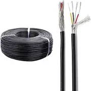 18 Gauge 3 Core Electrical Wire, 20AWG 3 Core Tinned Copper Shielded Wire PVC Jacketed Wire, UL2547, 30~160 Feet 3 Core Flexible Wire for Home Appliances Internal Connection Wire(160FT,20AWG-3C)