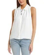 CeCe Peter Pan Collar Blouse