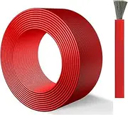 0.2mm² New Energy Flex Cable Silicone Wire 60/100/200ft 0.06mm²- 0.2mm² High Temperature Silicone Power Line for Aircraft Lithium Battery for Brushless Motors (Silicone Wire 100ft)(200ft,0.08mm²)